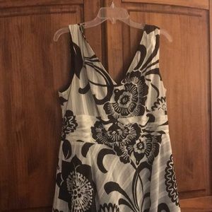 Size 14 brown floral dress